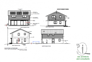 Timber frame Passivhaus build